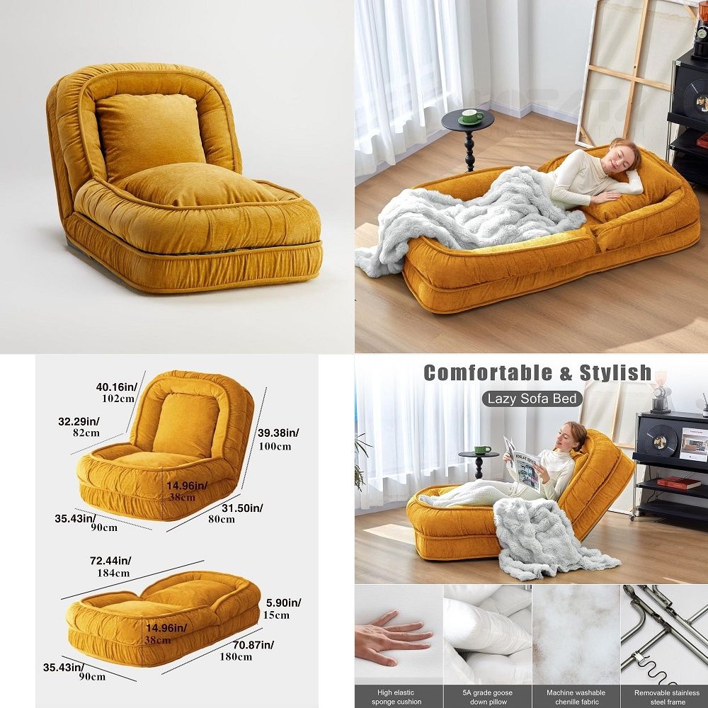 Kids & Toys Expo Saudi Arabia - Foldable Lazy Sofa Bed Floor Chair
