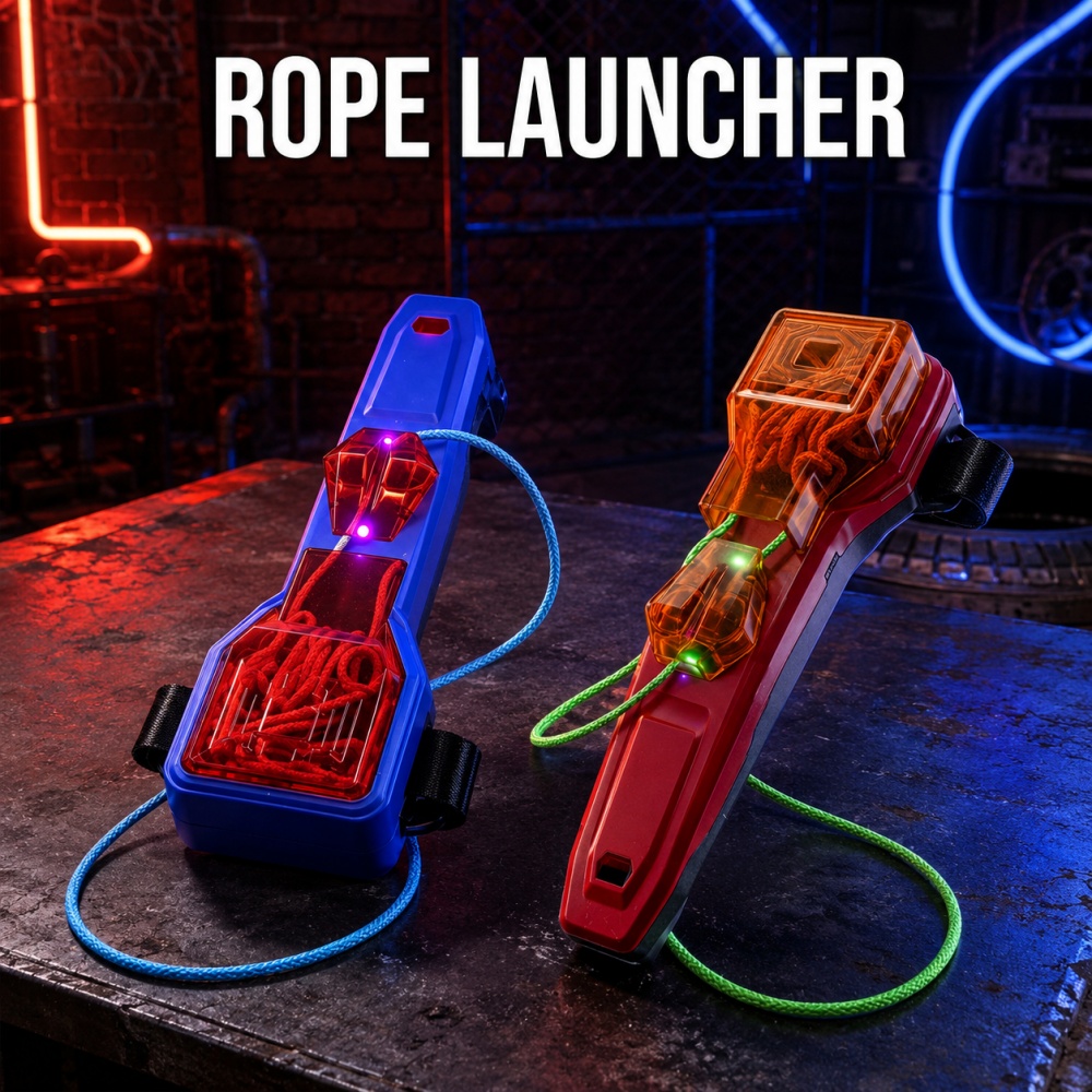 Kids & Toys Expo Saudi Arabia - Creative Rope Launcher Spider Silk Auto