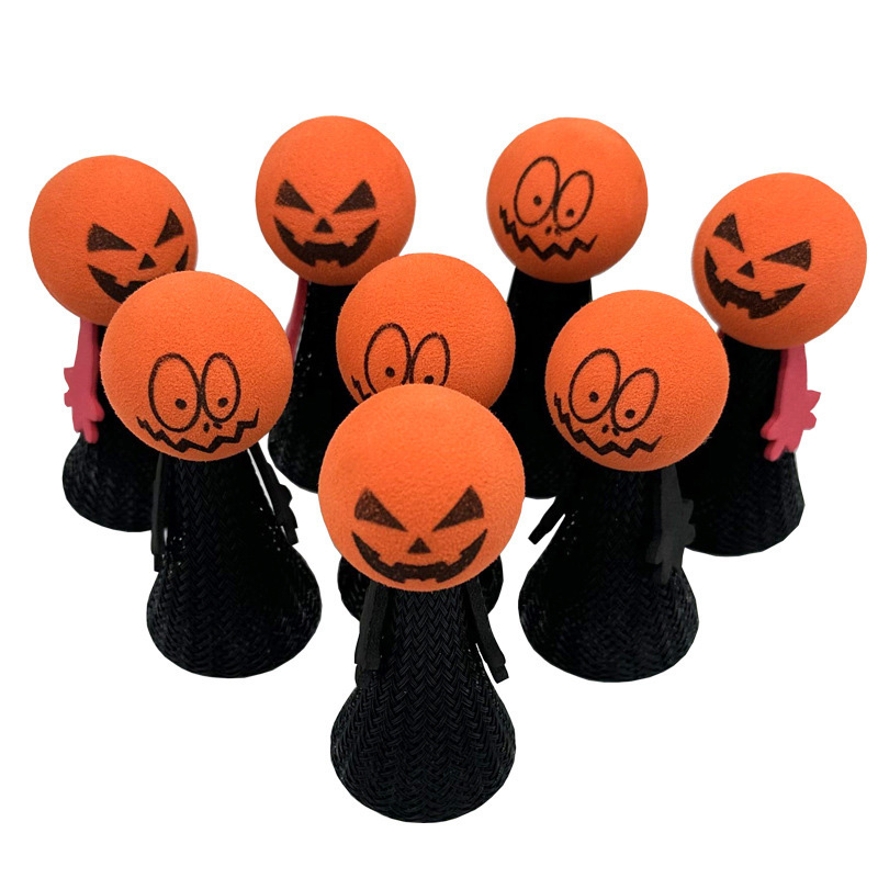 Kids & Toys Expo Saudi Arabia - Halloween Creative Jumping Pumpkin Grimace Finger