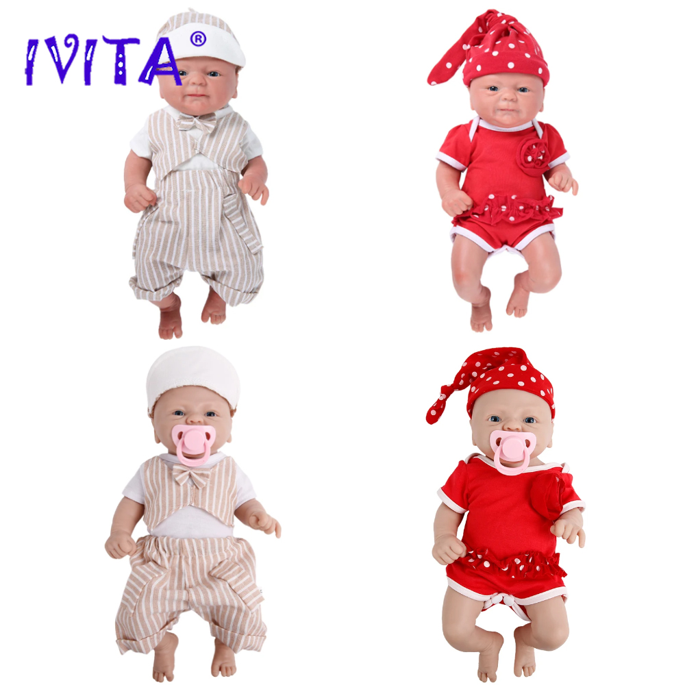 Kids Toys Deals - IVITA 100% Full Silicone Reborn Doll