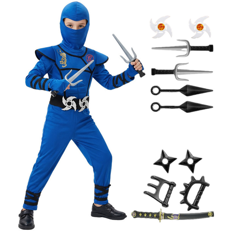 Black and Blue Ninja Costume f - Kids Toys Japan ulasan dan harga