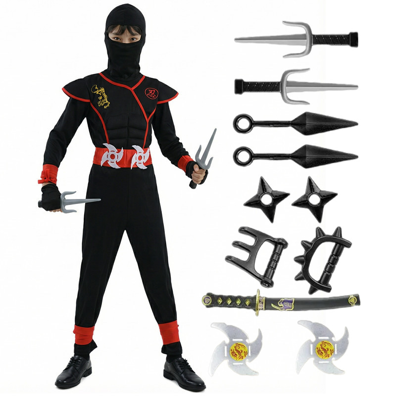 Black and Blue Ninja Costume f - Kids Toys Japan ulasan dan harga