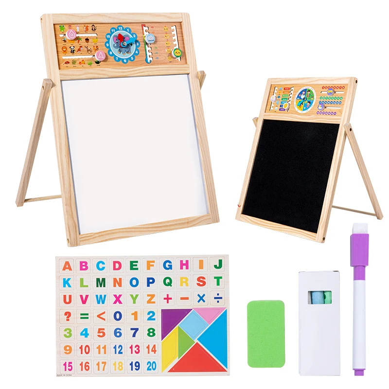 Kids Magnetic Double Sided Dra - Kids Art Easel ulasan dan harga