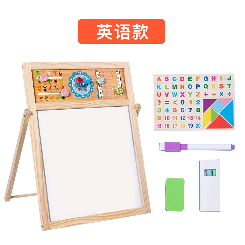 Kids Magnetic Double Sided Dra - Kids Art Easel ulasan dan harga