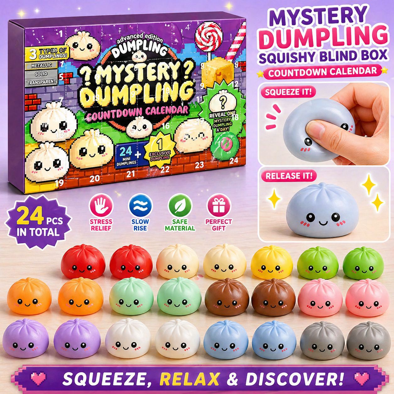 Surprise Dumpling Blind Box Co - Kids Toys Box ulasan dan harga