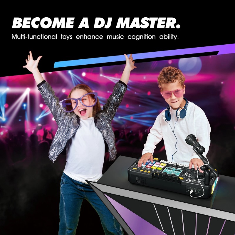 Multifunctional Kid DJ Turntab - Kids Toys Bd ulasan dan harga