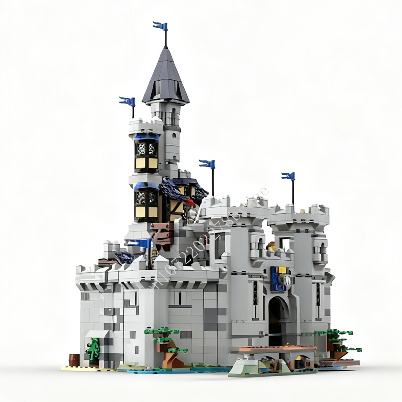 2350PCS MOC Medieval Castle Pu - Kids Toys Horse ulasan dan harga