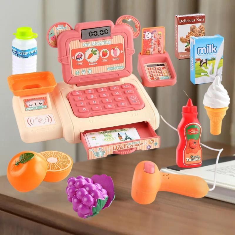 Virtual Shopping Cashier Toys  - Toy Cash Register ulasan dan harga