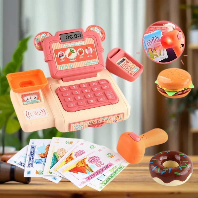 Virtual Shopping Cashier Toys  - Toy Cash Register ulasan dan harga