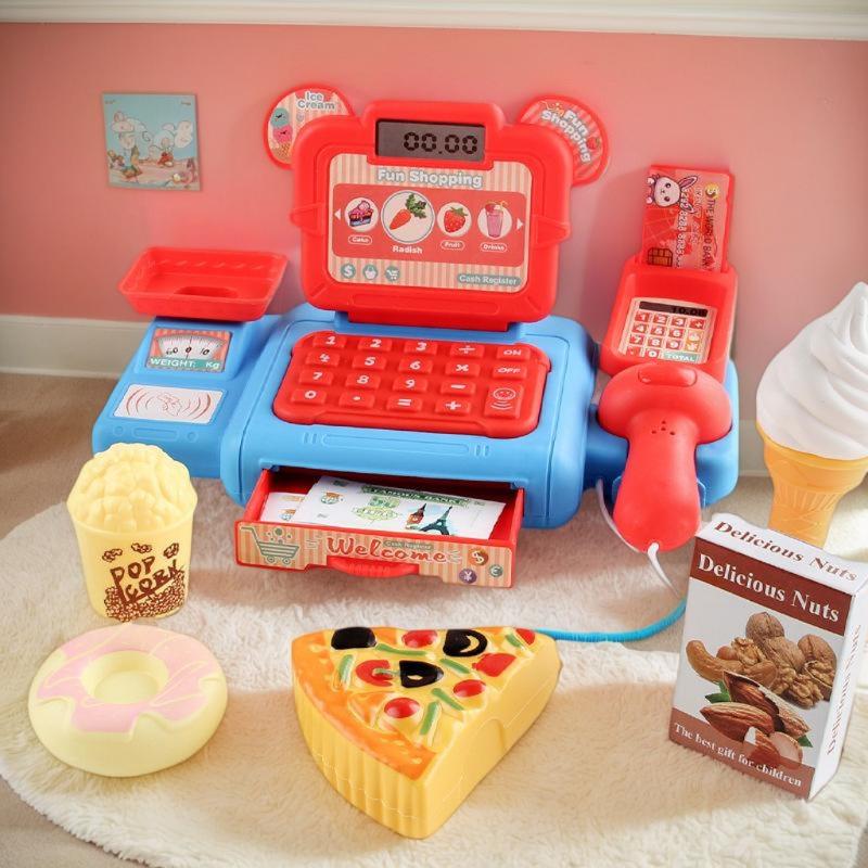 Virtual Shopping Cashier Toys  - Toy Cash Register ulasan dan harga