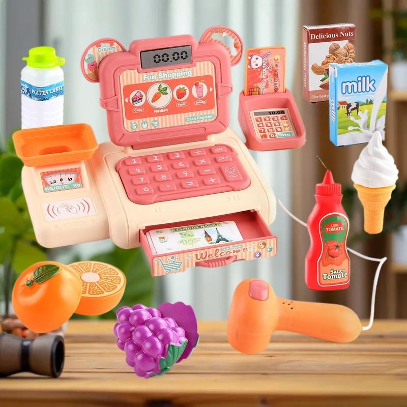 Virtual Shopping Cashier Toys  - Toy Cash Register ulasan dan harga