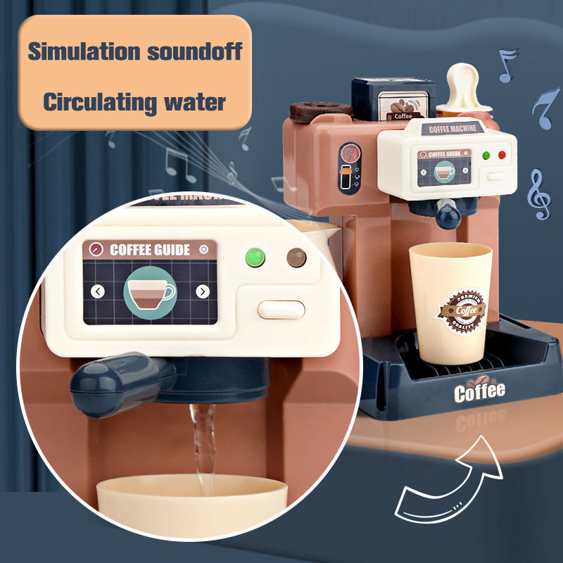 3 In 1 Coffee Machine Toy Set  - Toy Cash Register ulasan dan harga