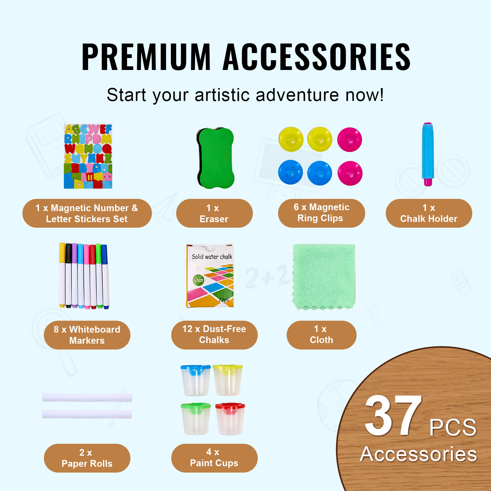 for Kids Girl SucceBuy Childre - Kids Art Easel ulasan dan harga