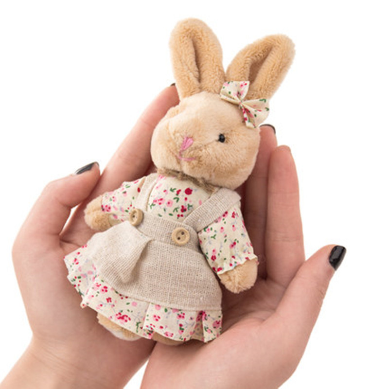 4pcs/lot Couple Bear Rabbit Pl - Kids Toys Deals ulasan dan harga