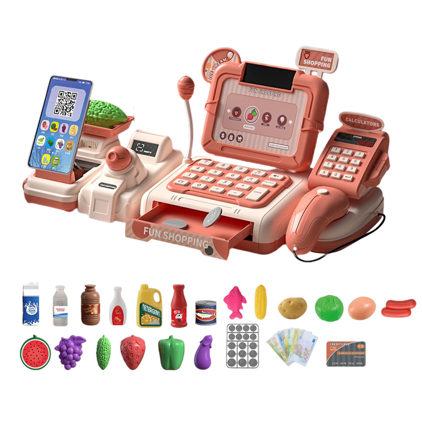 Supermarket Store Toys Cash Re - Toy Cash Register ulasan dan harga