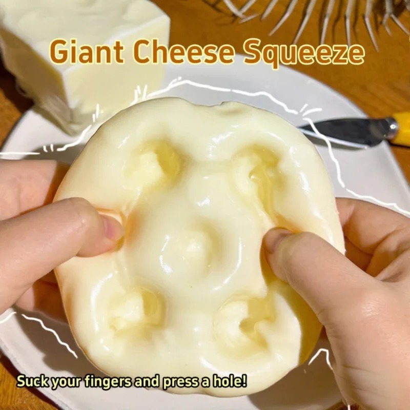 Taba Squishy Cheese Cube Stres - Kids & Toys Expo Saudi Arabia ulasan dan harga