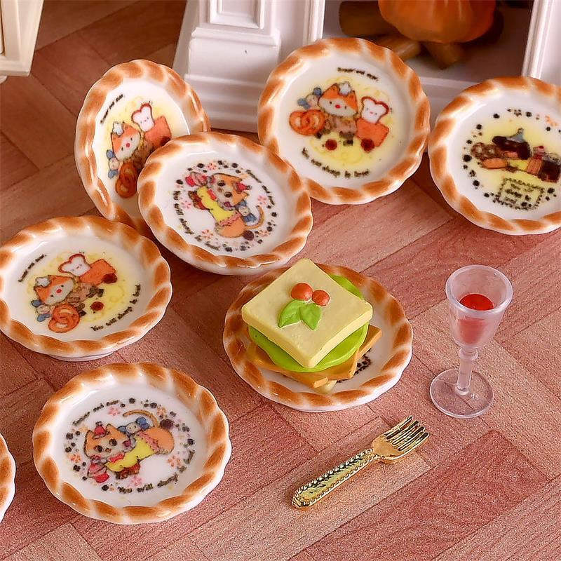 10Pcs/set Dollhouse Miniature  - Kids Toys Home ulasan dan harga