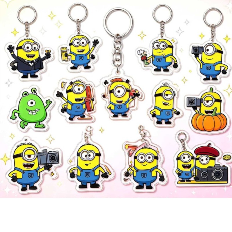 Minions Despicable Me Acrylic  - Kids Toys Deals ulasan dan harga