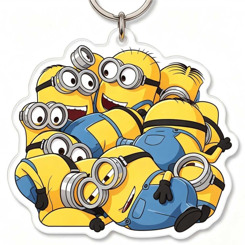 Minions Despicable Me Acrylic  - Kids Toys Deals ulasan dan harga