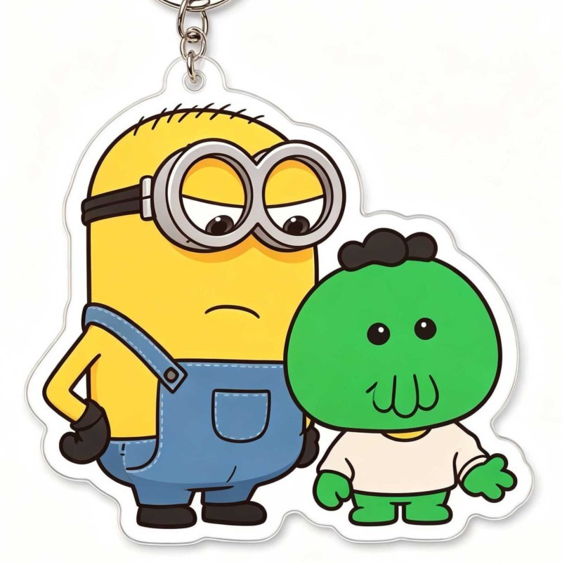 Minions Despicable Me Acrylic  - Kids Toys Deals ulasan dan harga