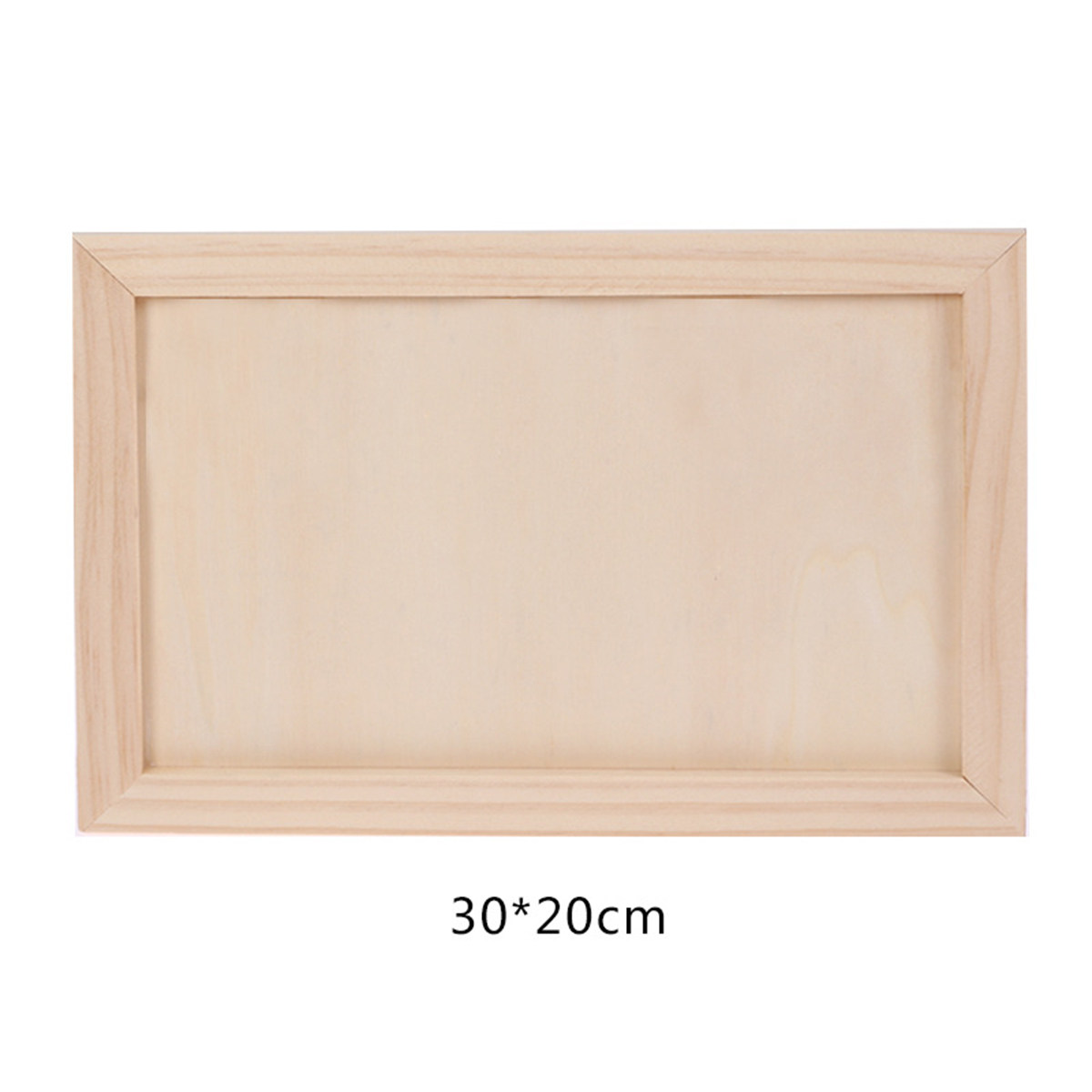 2Pcs Blank Wooden Painting Fra - Kids Art Easel ulasan dan harga