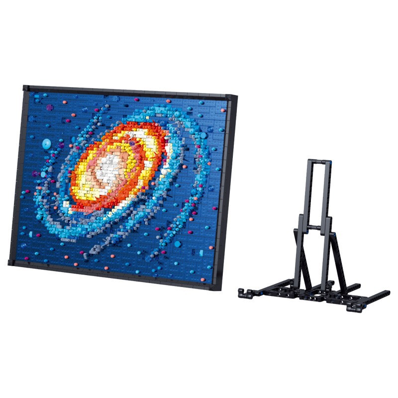 Idea Painting Block Pixel Art  - Kids Art Easel ulasan dan harga