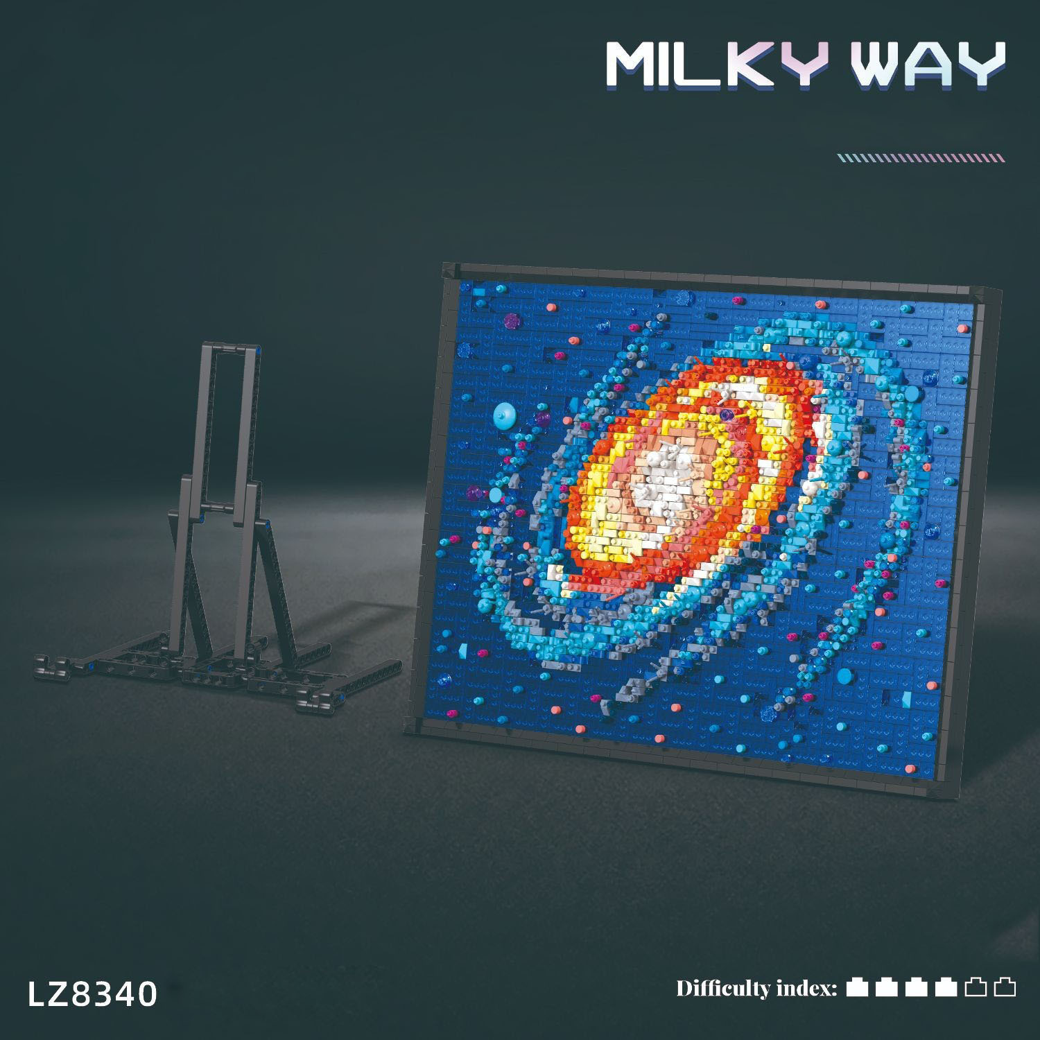 Idea Painting Block Pixel Art  - Kids Art Easel ulasan dan harga