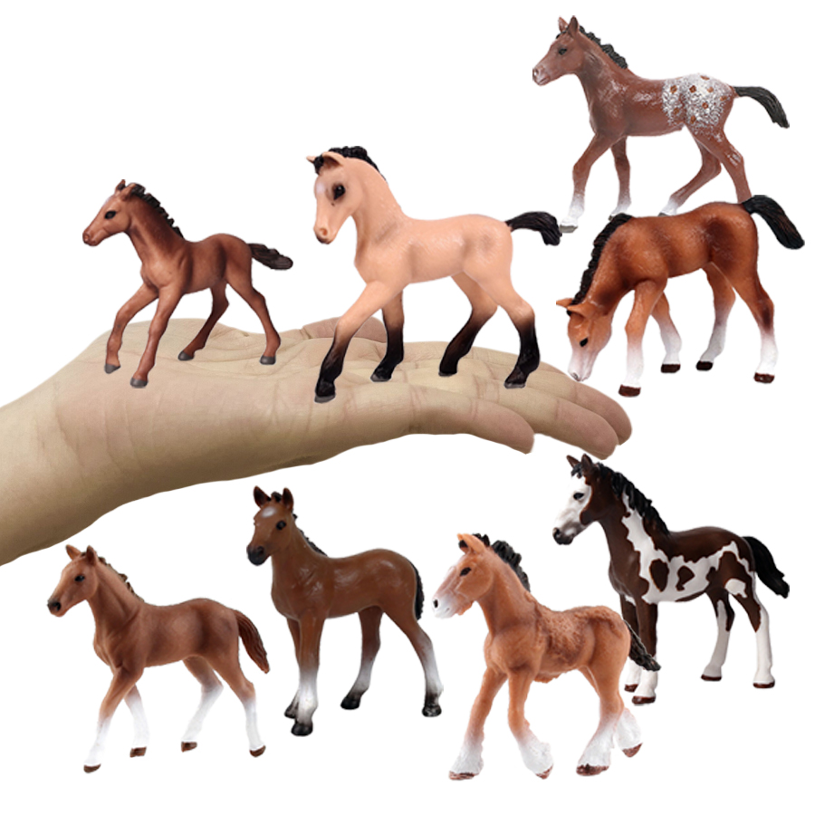 Horse Figurine Farm Animals Po - Kids Toys Horse ulasan dan harga