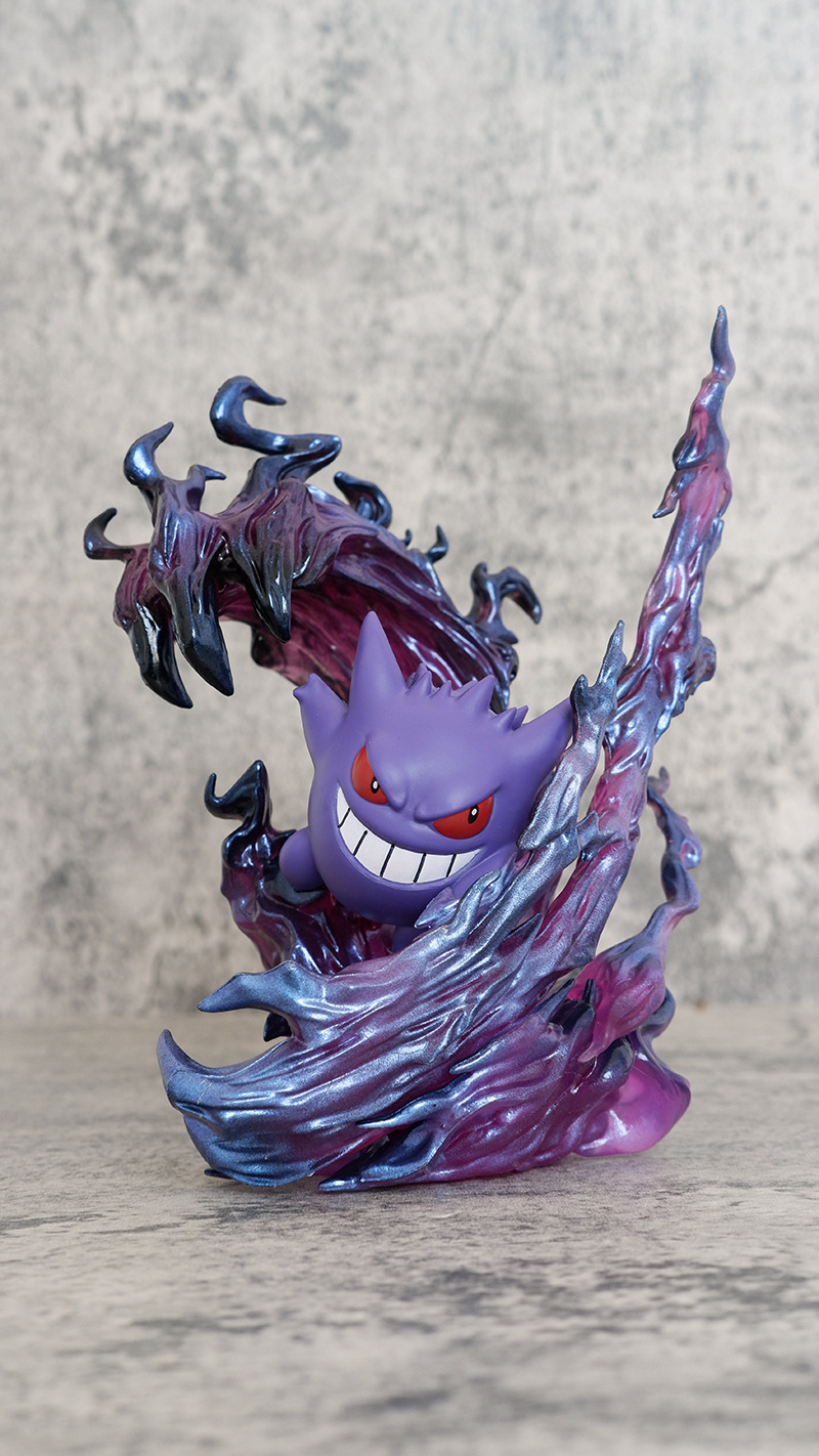 19cm Anime Pokemon Gengar Batt - Kids Toys Japan ulasan dan harga