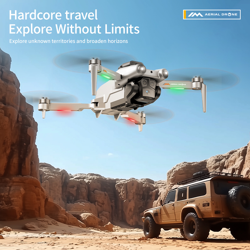 M6 Drone 8K Triple HD Lens 4.5 - Kids Toys Quad ulasan dan harga