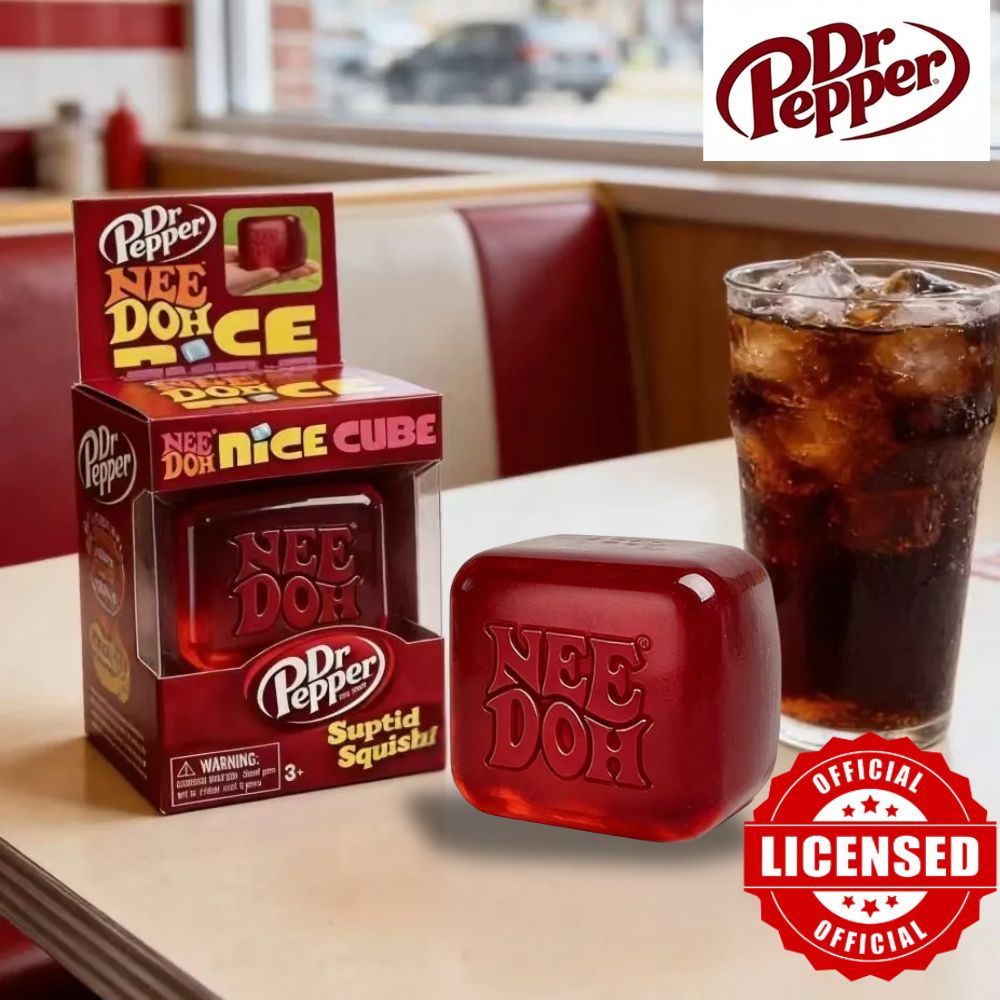 Dr Pepper X NeeDoh Nice Cube S - Kids & Toys Expo Saudi Arabia ulasan dan harga