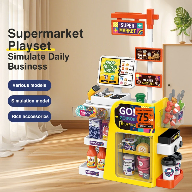 Simulation Mini Scanning Cash  - Toy Cash Register ulasan dan harga
