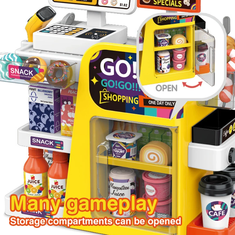 Simulation Mini Scanning Cash  - Toy Cash Register ulasan dan harga