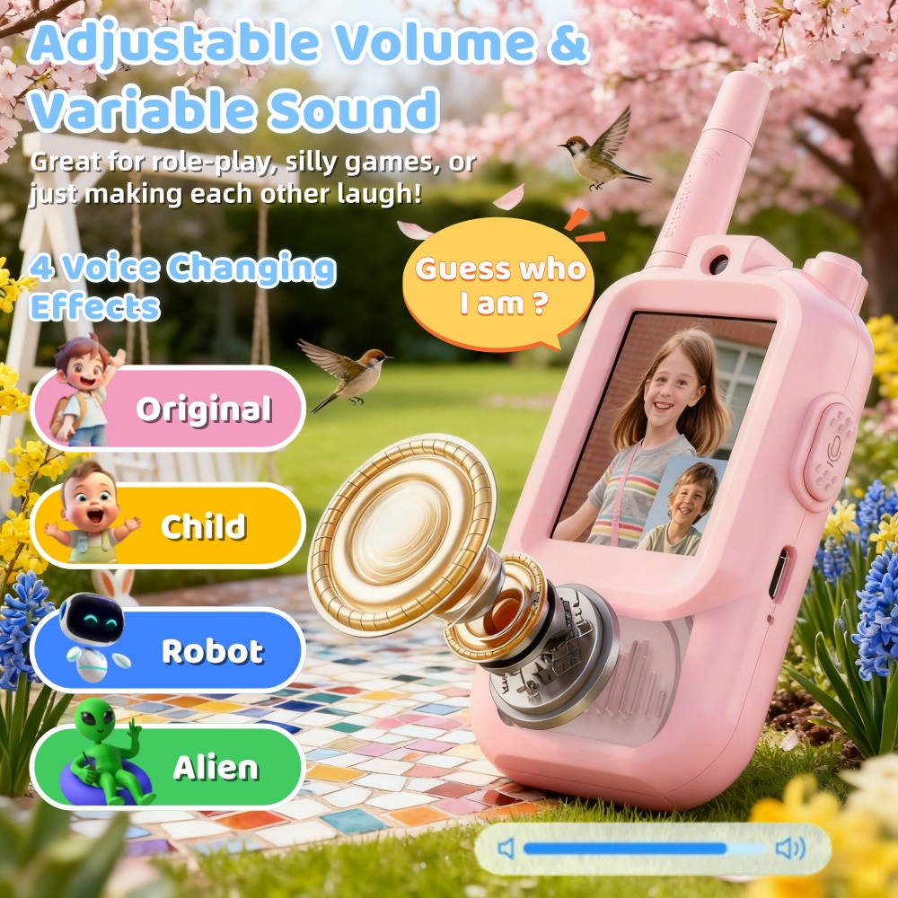 2PCS Video Walkie Talkie For K - Kid Toys Ads ulasan dan harga