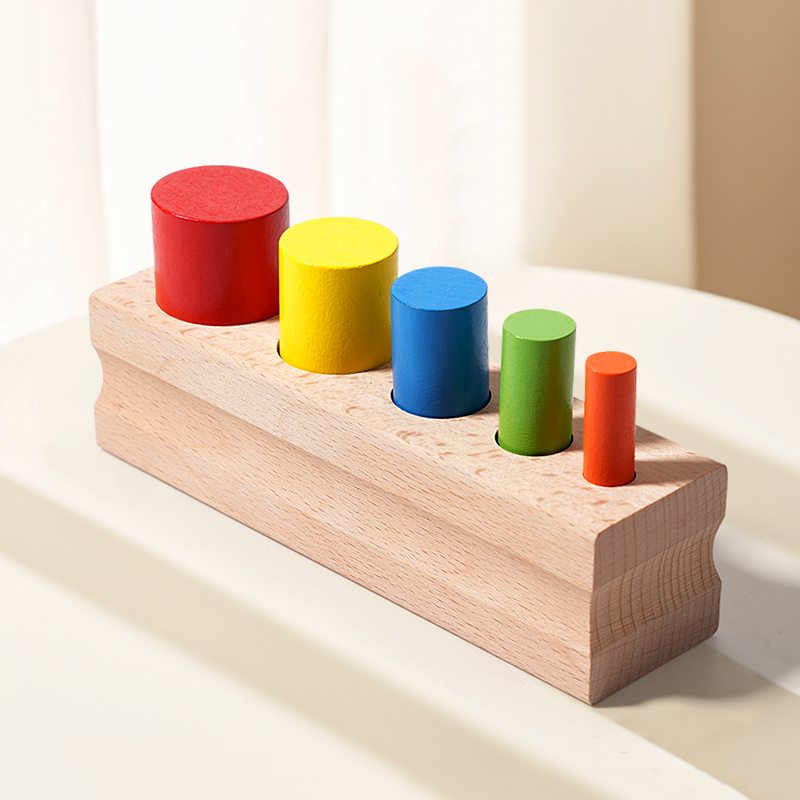 Montessori Wooden Colorful Kno - Kid Toys Ads ulasan dan harga