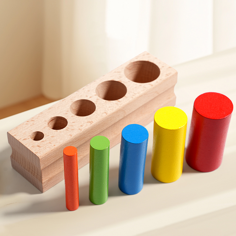 Montessori Wooden Colorful Kno - Kid Toys Ads ulasan dan harga