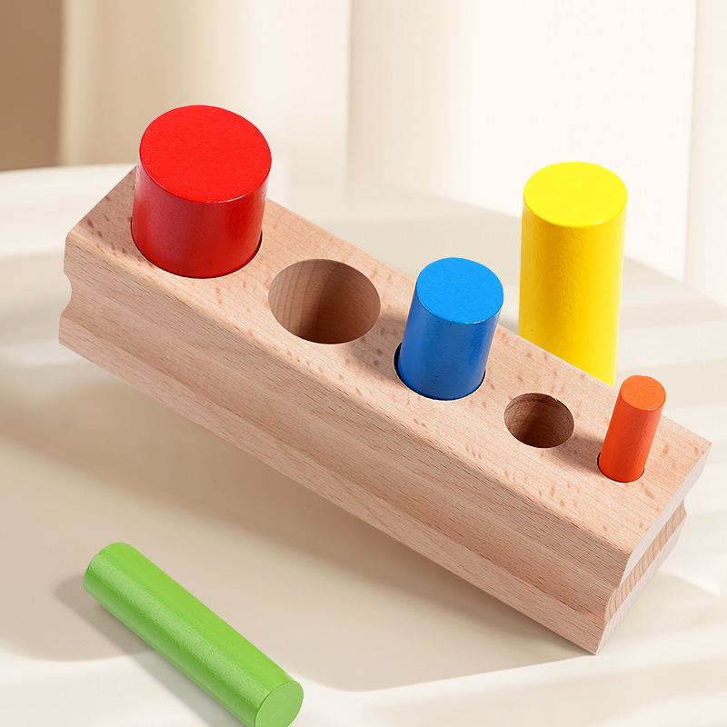 Montessori Wooden Colorful Kno - Kid Toys Ads ulasan dan harga