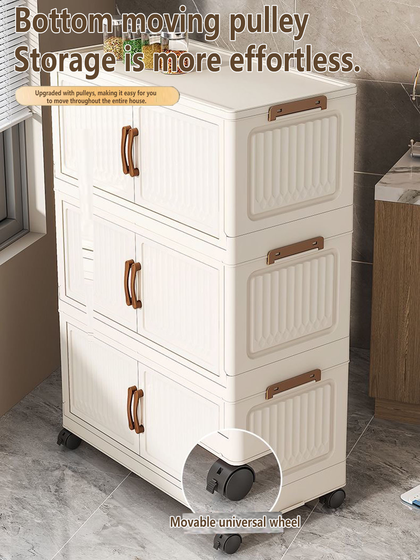 Foldable Plastic Storage Cabin - Kids Toys Home ulasan dan harga