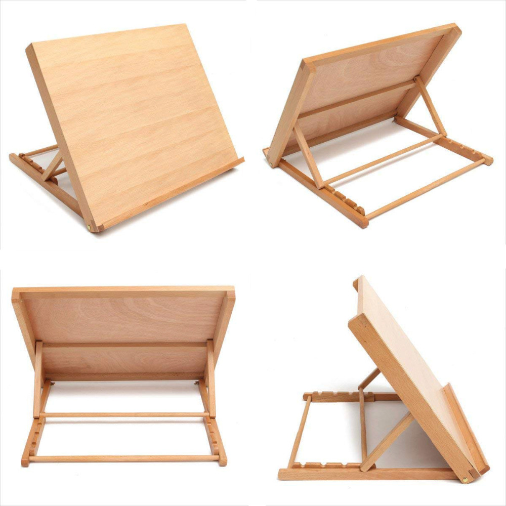 Wood Drawing Board Multifuncti - Kids Art Easel ulasan dan harga