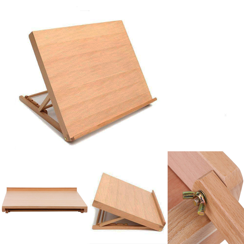 Wood Drawing Board Multifuncti - Kids Art Easel ulasan dan harga