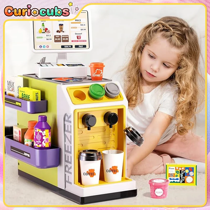 Mini Supermarket Cash Register - Toy Cash Register ulasan dan harga
