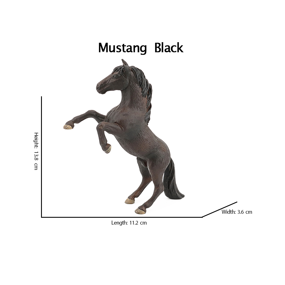 Horse Figurine Plastic Farm An - Kids Toys Horse ulasan dan harga