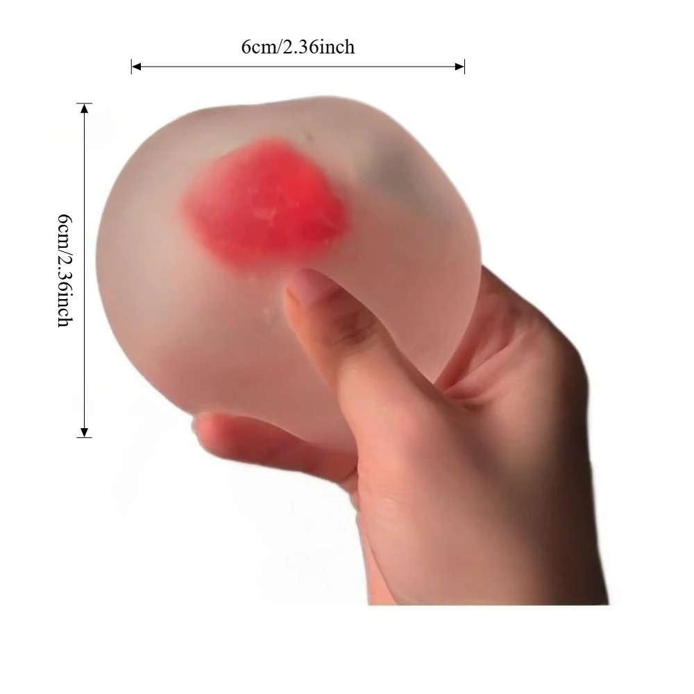 Squishy Strawberry Stress Ball - Kids & Toys Expo Saudi Arabia ulasan dan harga