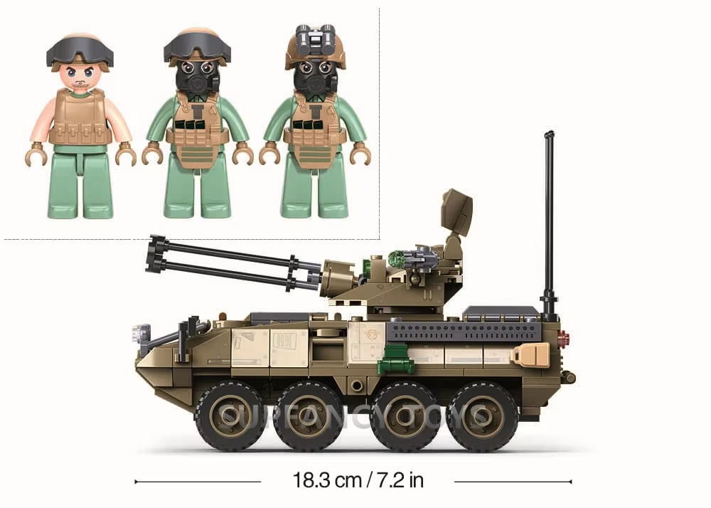 Sluban 310PCS OEF Stryker-ADS  - Kid Toys Ads ulasan dan harga