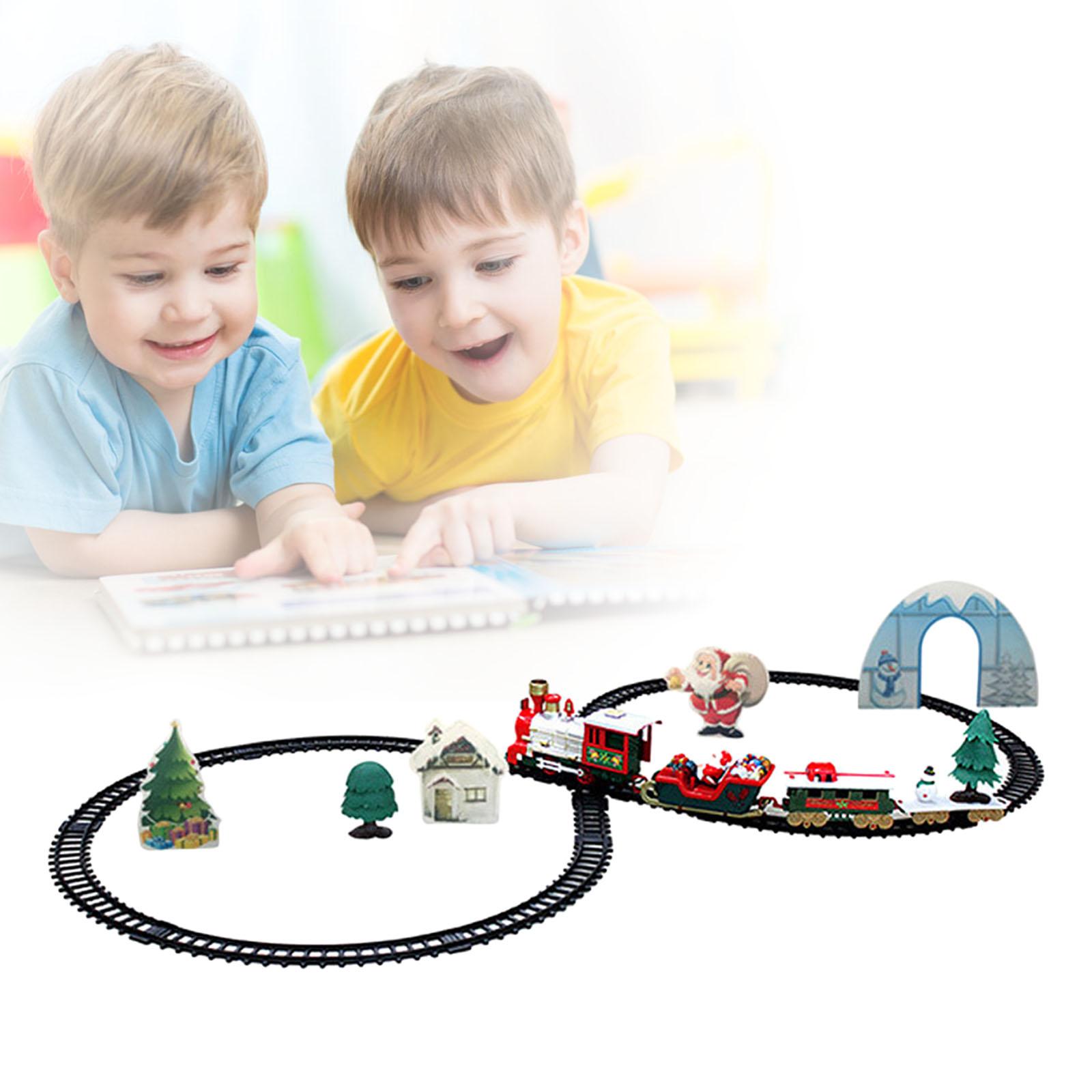 Electric Christmas Train Track - Kids Toys Big W ulasan dan harga