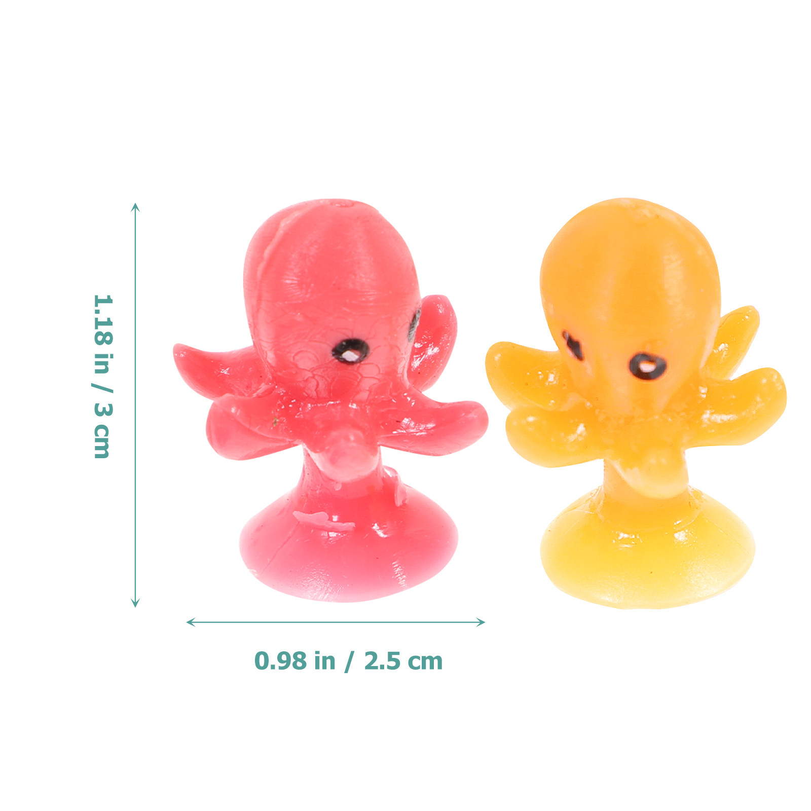 24Pcs Cartoon Plastic Mini Ani - Kids Toys Home ulasan dan harga