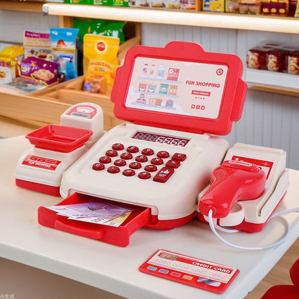 Puzzle Simulation Supermarket  - Toy Cash Register ulasan dan harga