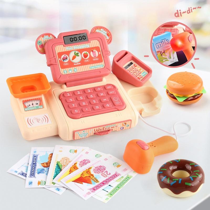 1 Set Parent-Child Cash Regist - Toy Cash Register ulasan dan harga
