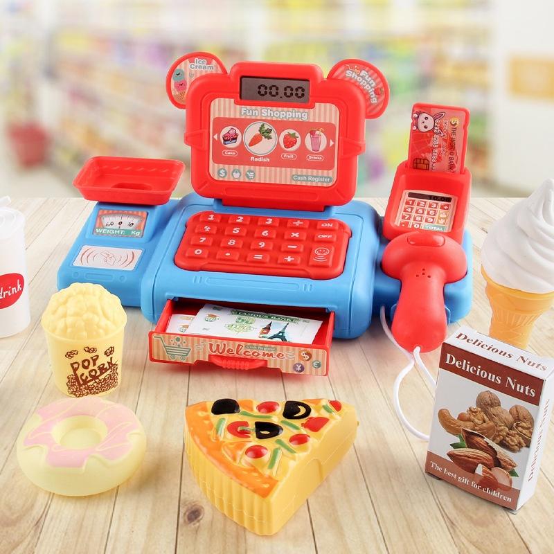 1 Set Parent-Child Cash Regist - Toy Cash Register ulasan dan harga