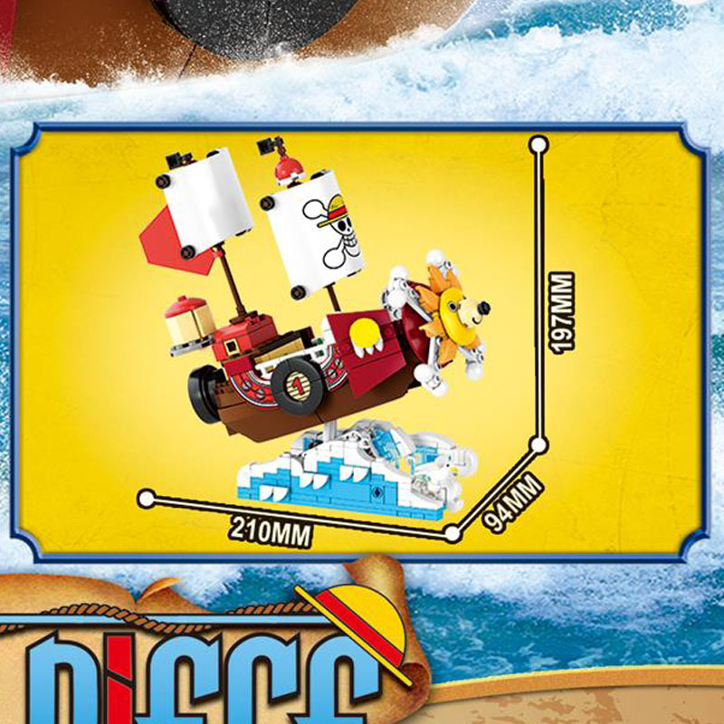 In Stock One Piece Pirate Ship - Kids Toys Box ulasan dan harga